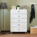 Elms White Chest - NY Furniture Direct (NY)
