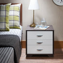 Eloy White & Black Accent Table - NY Furniture Direct (NY)