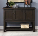 Haddie Distressed Walnut Server - NY Furniture Direct (NY)