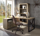 Jennavieve Gold Aluminum Desk - NY Furniture Direct (NY)