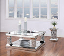 Kachina Mirrored & Faux Gems Coffee Table - NY Furniture Direct (NY)