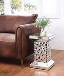 Kachina Mirrored & Faux Gems End Table - NY Furniture Direct (NY)