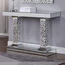 Kachina Mirrored & Faux Gems Console Table - NY Furniture Direct (NY)