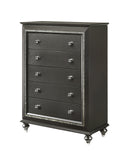 Kaitlyn Metallic Gray Chest - NY Furniture Direct (NY)