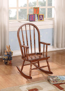 Kloris Tobacco Youth Rocking Chair - NY Furniture Direct (NY)