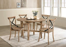 Kendric Rustic Oak Dining Table - NY Furniture Direct (NY)