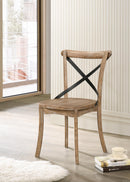 Kendric Rustic Oak Side Chair - NY Furniture Direct (NY)