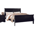 Louis Philippe Black Twin Bed - NY Furniture Direct (NY)