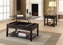 Malachi Black Coffee Table - NY Furniture Direct (NY)