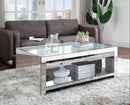 Malish Mirrored Coffee Table - NY Furniture Direct (NY)