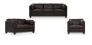 Matias Chocolate Leather Sofa - NY Furniture Direct (NY)