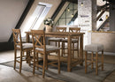 Martha II Weathered Oak Counter Height Table - NY Furniture Direct (NY)