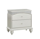 Maverick Platinum Nightstand - NY Furniture Direct (NY)