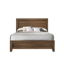 Miquell - Queen Bed - Brown, Light - 84" - NY Furniture Direct (NY)