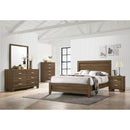 Miquell - Queen Bed - Brown, Light - 84" - NY Furniture Direct (NY)