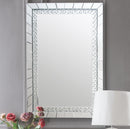 Nysa Mirrored & Faux Crystals Console Table - NY Furniture Direct (NY)