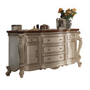 Picardy Antique Pearl & Cherry Oak Dresser - NY Furniture Direct (NY)