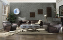 Porchester Distress Chocolate Top Grain Leather Sofa - NY Furniture Direct (NY)