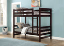 Ronnie Espresso Bunk Bed (Twin/Twin) - NY Furniture Direct (NY)