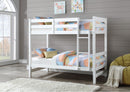Ronnie White Bunk Bed (Twin/Twin) - NY Furniture Direct (NY)