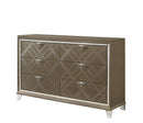Skylar Dark Champagne Dresser - NY Furniture Direct (NY)
