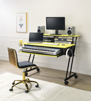 Suitor Yellow & Black Computer Desk - NY Furniture Direct (NY)