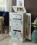 Talor White Jewelry Armoire - NY Furniture Direct (NY)