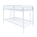 Thomas White Bunk Bed (Twin/Twin) - NY Furniture Direct (NY)