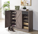 Toski Rustic Gray Oak Cabinet - NY Furniture Direct (NY)