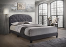 Tradilla Gray Fabric Queen Bed - NY Furniture Direct (NY)