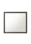 Valdemar Weathered Gray Mirror - NY Furniture Direct (NY)