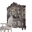 Versailles Antique Platinum Hutch & Buffet