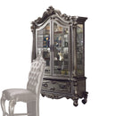 Versailles Antique Platinum Curio Cabinet - NY Furniture Direct (NY)