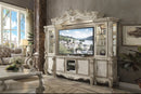 Versailles Bone White Entertainment Center (Side Piers & Bridge) - NY Furniture Direct (NY)