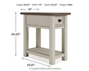 Bolanburg Chairside End Table - NY Furniture Direct (NY)
