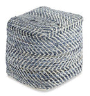 Chevron Pouf - NY Furniture Direct (NY)