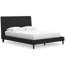 Cadmori Upholstered Bed with Roll Slats - NY Furniture Direct (NY)