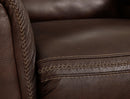 Alessandro Power Reclining Loveseat with Console - NY Furniture Direct (NY)
