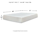 10 Inch Chime Memory Foam Mattress Set - NY Furniture Direct (NY)