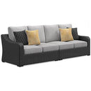 Beachcroft 2-Piece Outdoor Loveseat with Cushion - NY Furniture Direct (NY)