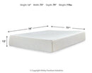 Chime 12 Inch Memory Foam Mattress in a Box - NY Furniture Direct (NY)