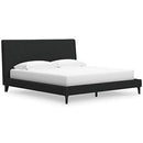 Cadmori Upholstered Bed with Roll Slats - NY Furniture Direct (NY)