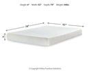 Chime 8 Inch Memory Foam Mattress in a Box - NY Furniture Direct (NY)