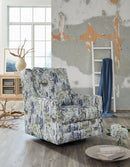 Dustinford Swivel Glider Accent Chair - NY Furniture Direct (NY)
