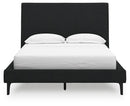 Cadmori Upholstered Bed with Roll Slats - NY Furniture Direct (NY)