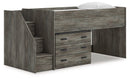 Frandern Loft Bed with Drawer Storage - NY Furniture Direct (NY)