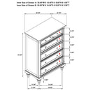 Andover 5 Pc Bedroom Set - NY Furniture Direct (NY)