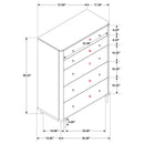 Arini 5 Pc Bedroom Set - NY Furniture Direct (NY)