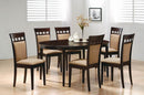 Gabriel Oval Dining Table Cappuccino - NY Furniture Direct (NY)