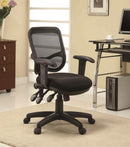 Rollo Adjustable Height Office Chair Black - NY Furniture Direct (NY)